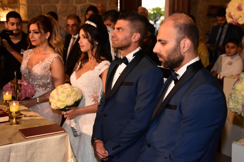 Wedding of Toni Chidiac and Joanna Khoury - Church